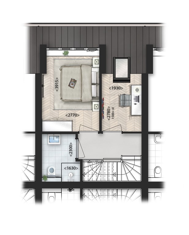 mediumsize floorplan